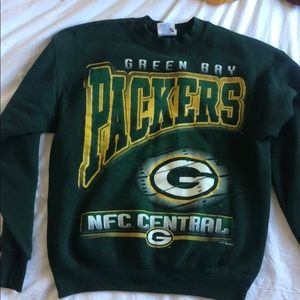 Vintage Green Bay Packers crew neck like new
